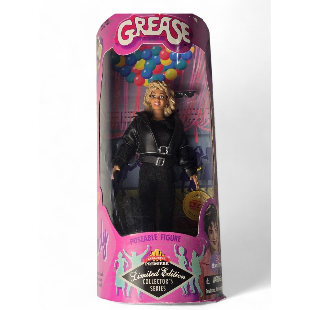 20th Anniversary Grease Sandy Poseable Doll Limited Edition 1998 Collectible